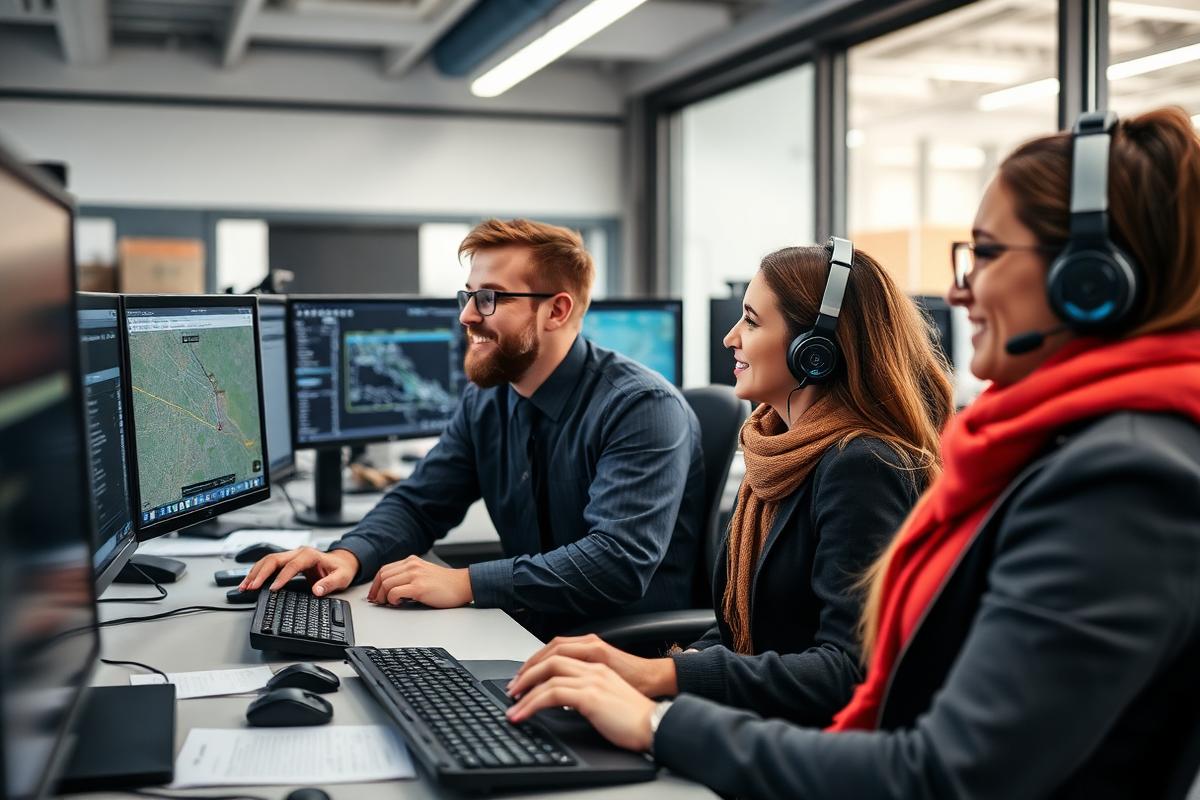Vehicle shipping dispatch team